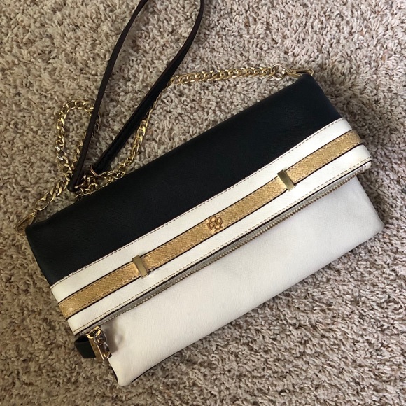 Ann Taylor Folding Envelope Oversize Clutch - Picture 3 of 7